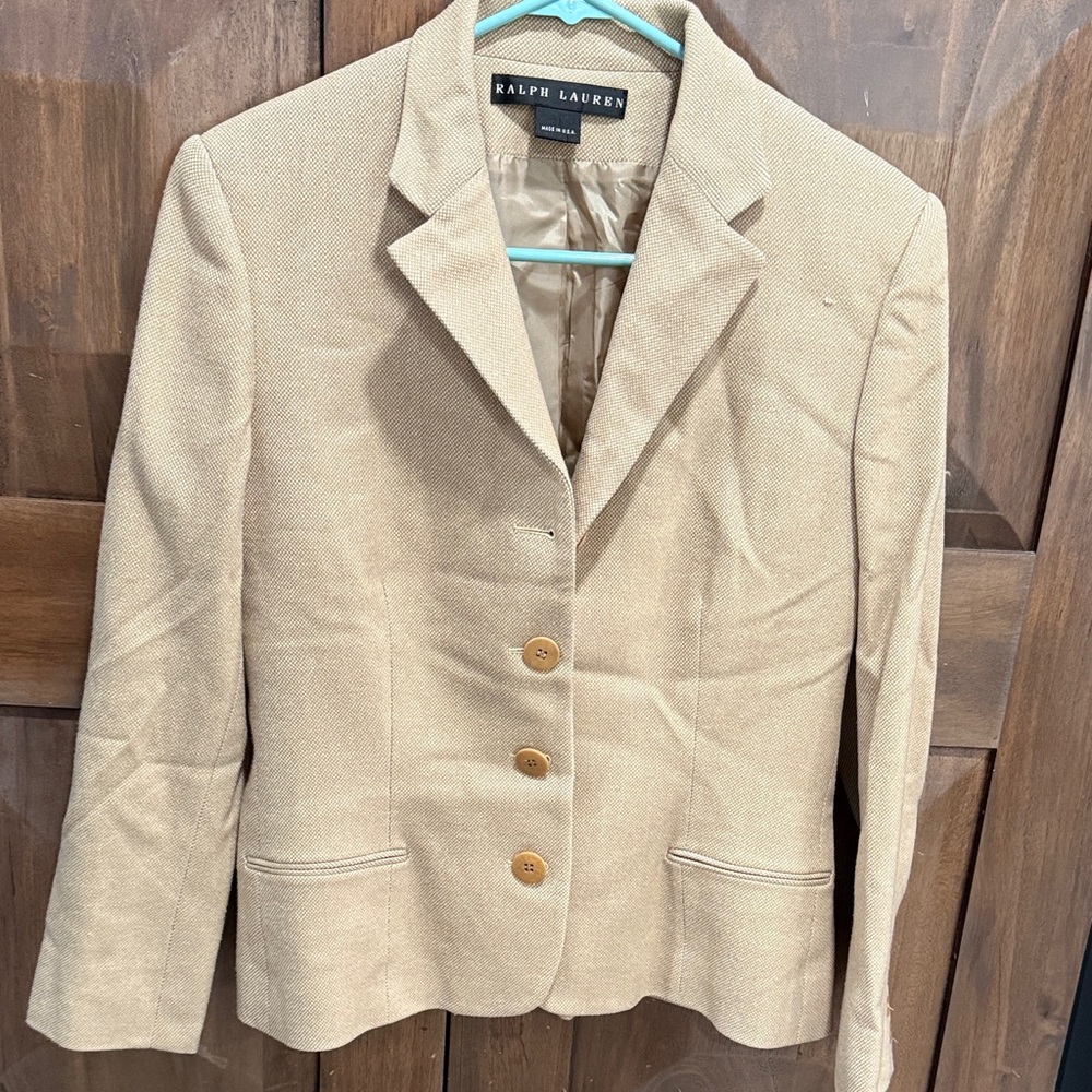 Ralph Lauren Women's Beige Blazer